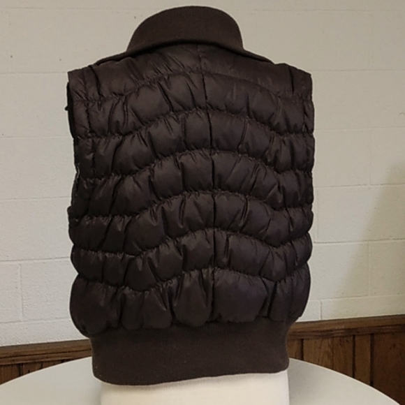 Ladies brown Express Vest, Sz large - Picture 5 of 5